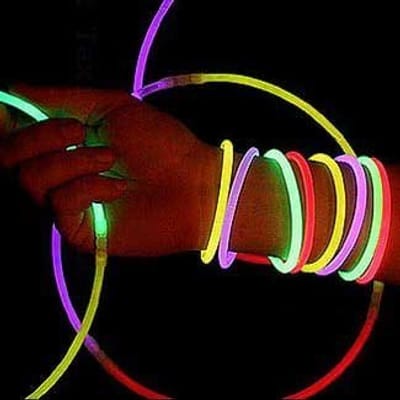  LED Light Up Glow Sticks Bracelets