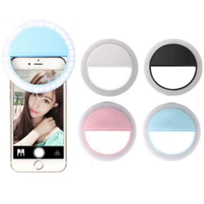 Croma Ring Light with Mobile Holder for Streaming and Photography