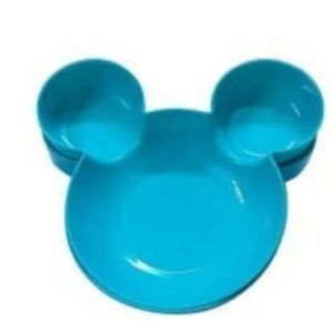 Amazng Mckey Mouse Head Shaped Food Servng Plates For Kds  MULTCOLOUR (PACK OF 1 BOX OF 12 PLATES).jpg