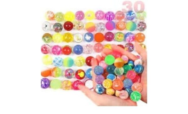BED ENTERPRSES 12 Pc  Mn Super Bouncy Balls Assorted Bounce Balls.jpg