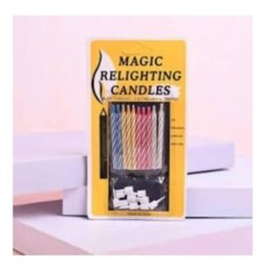 Brthday Party Magc Relghtng Candles (ncludes 6 Packets of 10 Candles Each).jpg