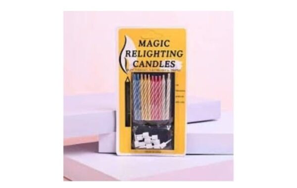 Brthday Party Magc Relghtng Candles (ncludes 6 Packets of 10 Candles Each).jpg