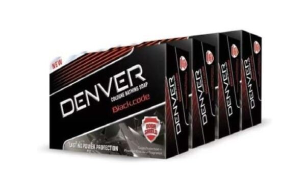 DENVER Black Code Soap (Pack Of 5).jpg