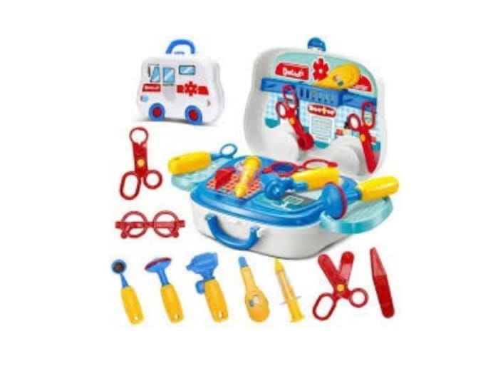 Doctor Ambulance Toy Medcal Kt for Kds  Doctor Role Play Set.jpg