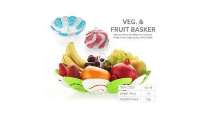 Foldable Lotus Shape Frut Basket Tray for Multuse (1 Pc).jpg
