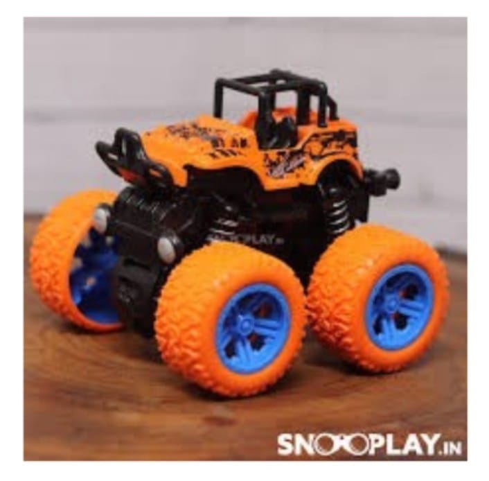 Frcton powerred push Go Toy Orange and Mn Monster Trucks Frcton Powered Cars (Pack of 2).jpg