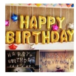 Happy Brthday Decoraton Kt Combo  Gold Fol Curtan + Metallc Balloons + Happy Brthday Fol Banner Set.jpg