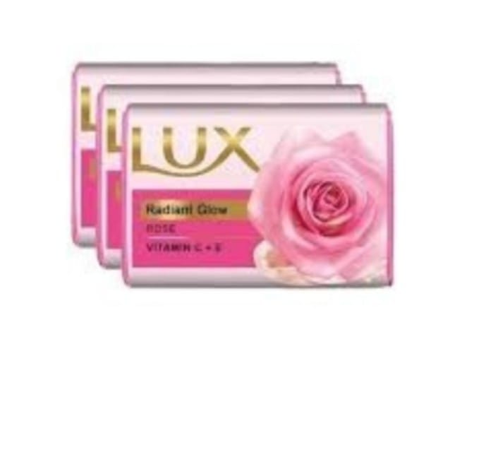 Lux Radant Glow Vtamn C + E Soap  Rose (Pack of 3 x 150 gm).jpg