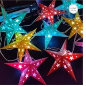 Mn Star Strng Lghts 14 LED 3 Meter Warm Whte Decoraton Lght for ndoor Outdoor Decoraton.jpg