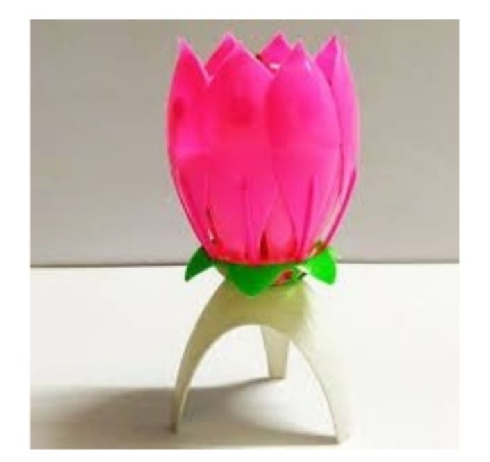 Muscal Lotus Brthday Rotatng Candle Lotus Brthday Rotatng Muscal Candle Candle.jpg