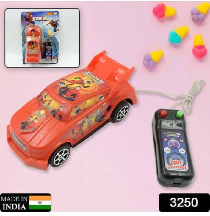 NTELLGENT Wred RC Racng Car (Spderman) Lne Control (RED).jpg