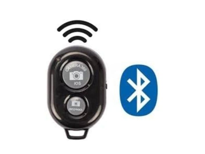 POZUB Bluetooth Camera Remote Shutter Moble Selfe-Pctures Clcker Control Button.jpg