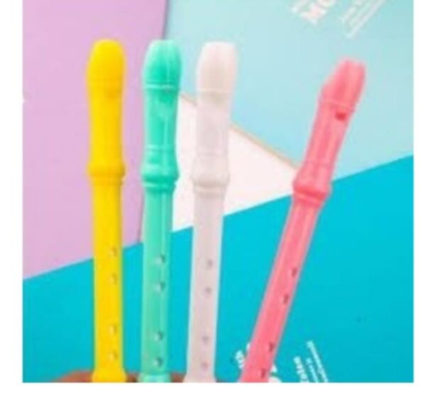 Recorder Black nk Gel Pen  Flute Gel Pen  Playful Pen (Sngle Unt).jpg