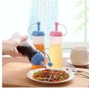 Sauce Bottle wth Cap Squeeze Bottle Transparent Plastc Squeezy Sauce Bottles.jpg