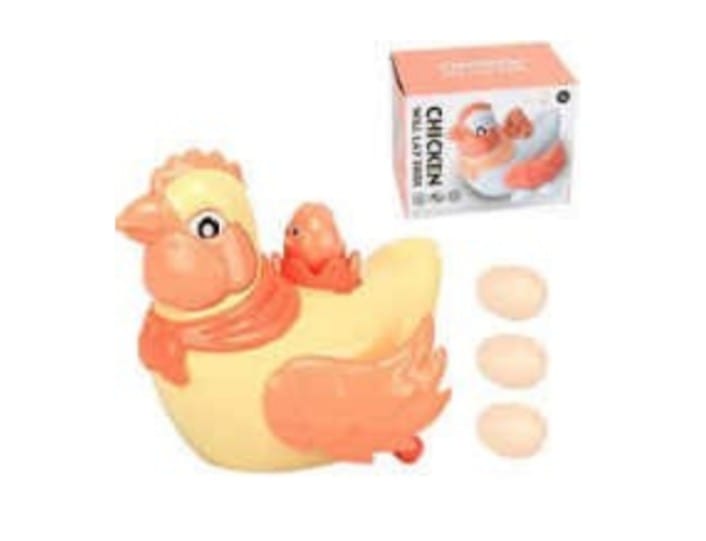 Skstore Hen Toy wth Musc 3 Egg Layng Hen Rotatng Electrc Lay Egg Hen Chcken.jpg