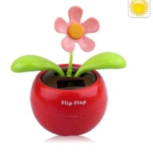 Solar Dancng Flower Flp Flap Toys for Car Decoraton.jpg