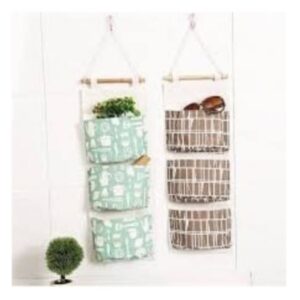 THE DREAM DECOR Wall Storage Organzer  3 Pockets Hangng Bag  3PCS Multcolor ASOTED Home and Offce Use.jpg