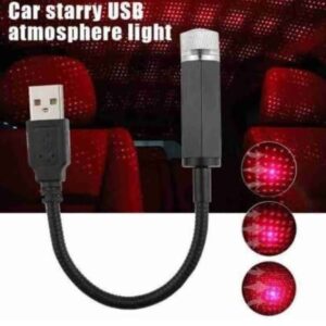 USB Decoratve Star Nght Projector Lght for Car Unversal Atmosphere Lamp.jpg
