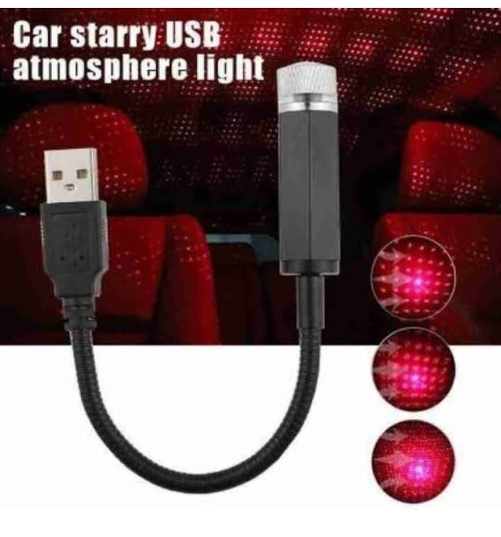 USB Decoratve Star Nght Projector Lght for Car Unversal Atmosphere Lamp.jpg