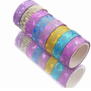 Wash Tape Set Cute Uncorn Wash Tape Decoratve Maskng Tapes 10 rolls n 1 pack.jpg