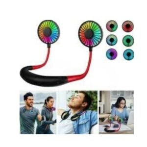 Wearable Mn Portable Sports Fan USB Rechargeable Neck Fan  Wearable Sports Fan Battery Operated wth 3 Level Ar Flow Headphone Desgn.jpg